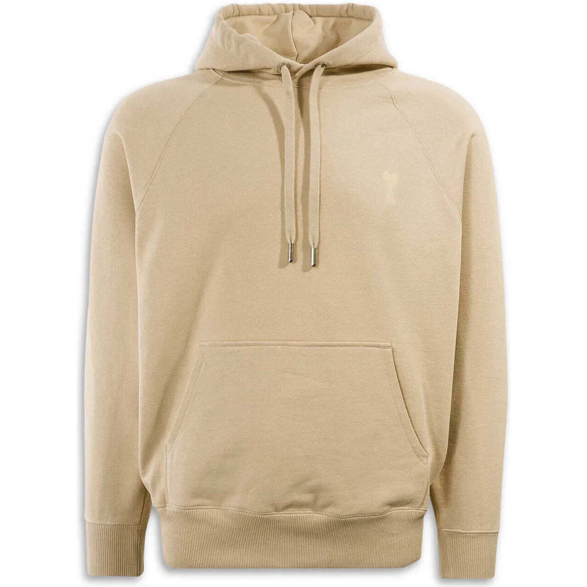 Ami Paris - Men's Vanilla  de Coeur Print Hoodie