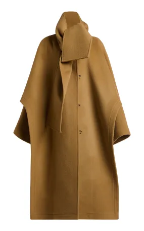 A.W.A.K.E. MODE Oversized Wool Poncho Coat