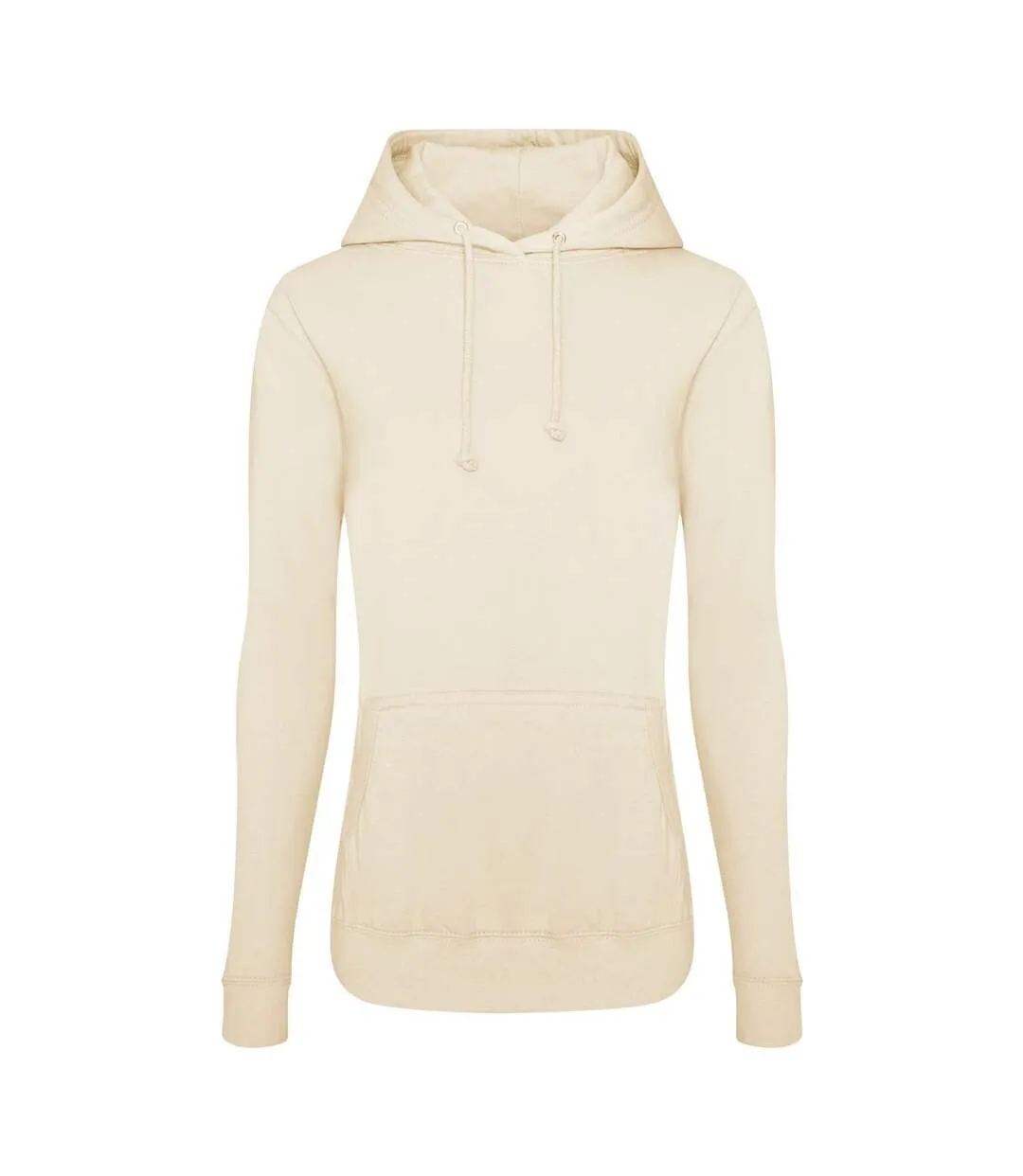 AWDis Womens/Ladies Girlie College Hoodie (Vanilla) - UTPC3796