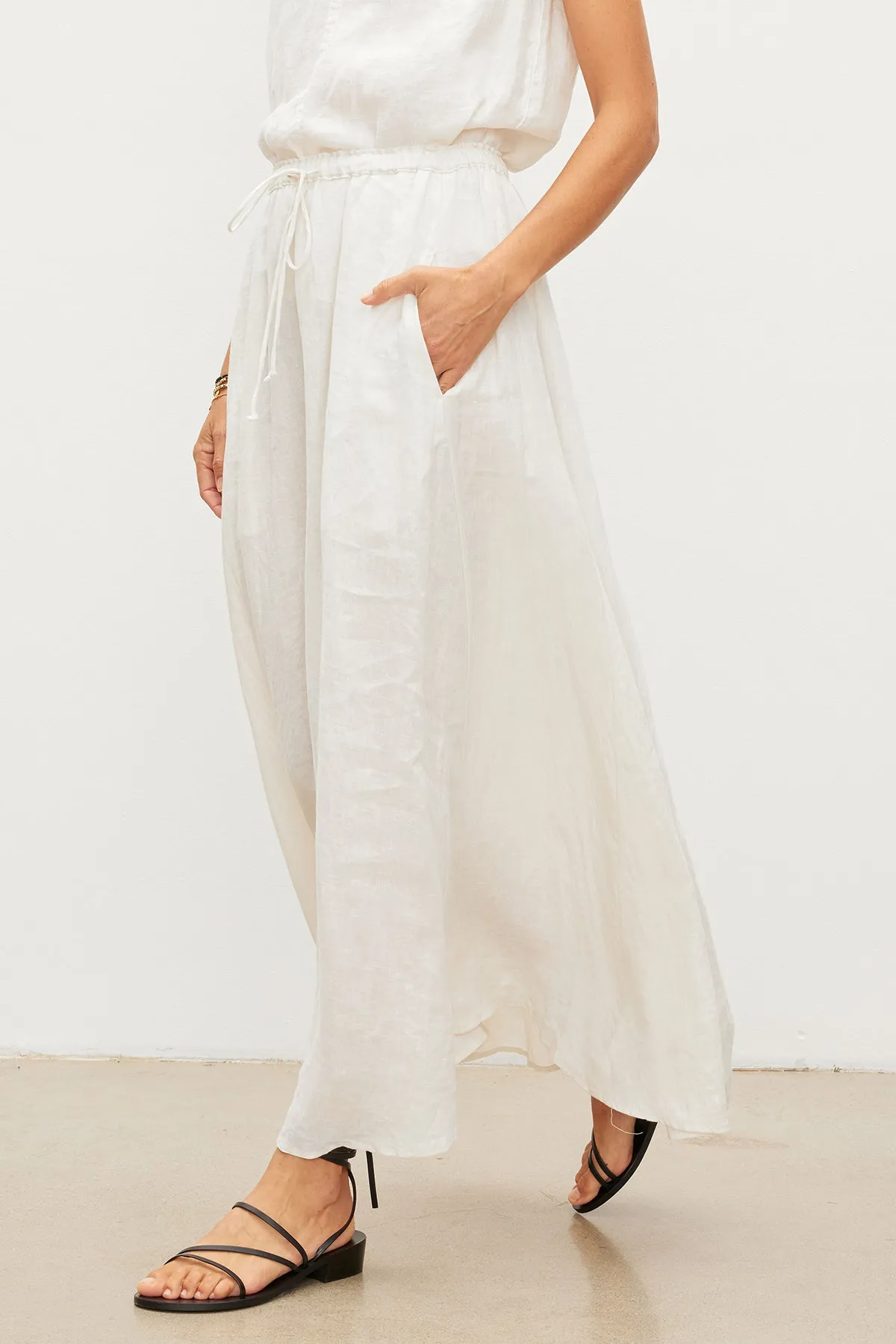 BAILEY LINEN MAXI SKIRT