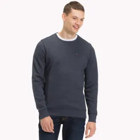 Blue Regular Fit Fleece Sweatshirt | Sweatshirts & Hoodies | Tommy Hilfiger