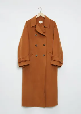 Boras Wool Cashmere Coat — Hazelnut