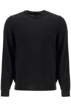 Boss 'Botto' Light Wool Sweater   Black