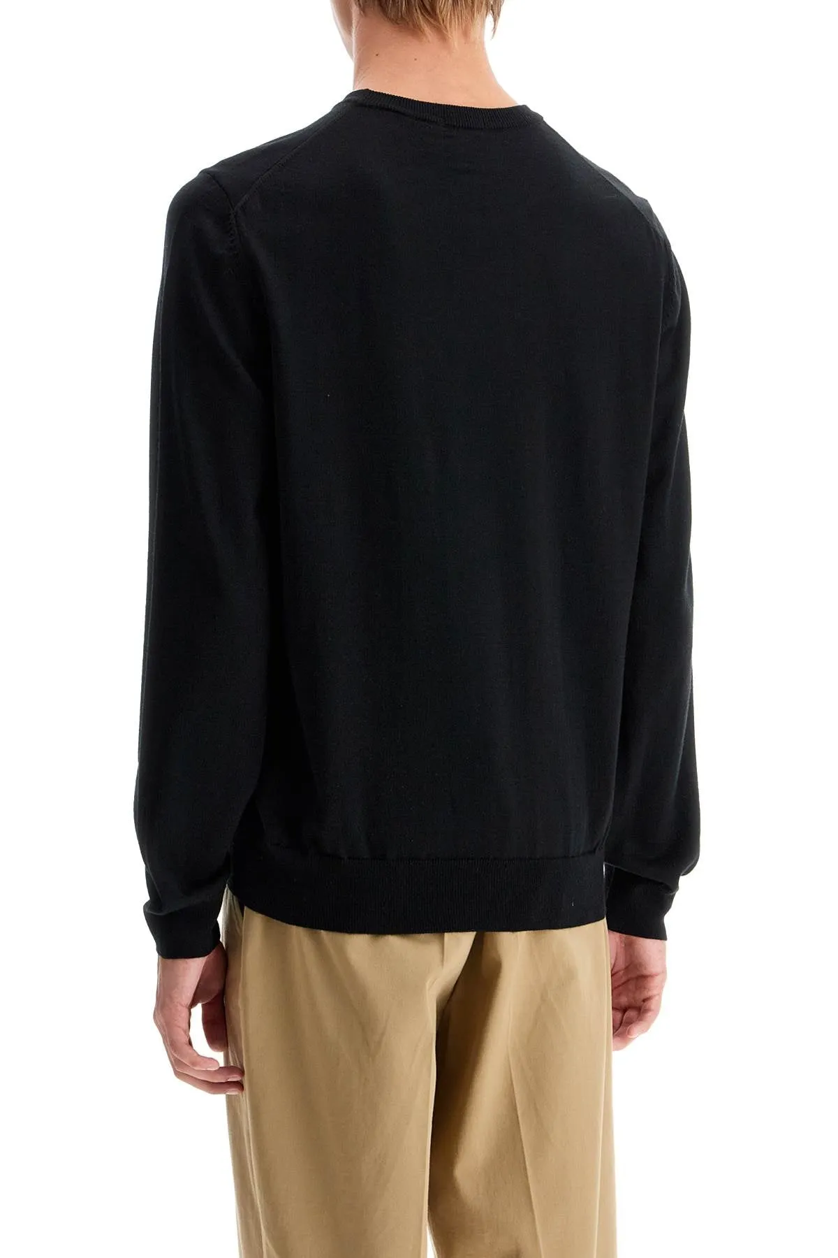 Boss 'Botto' Light Wool Sweater   Black