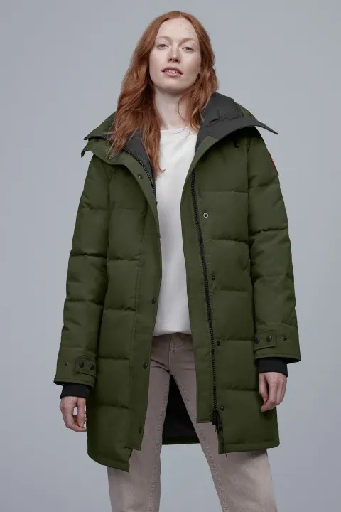 Canada Goose Women's Shelburne Parka With Hood Trim - A One Clothing