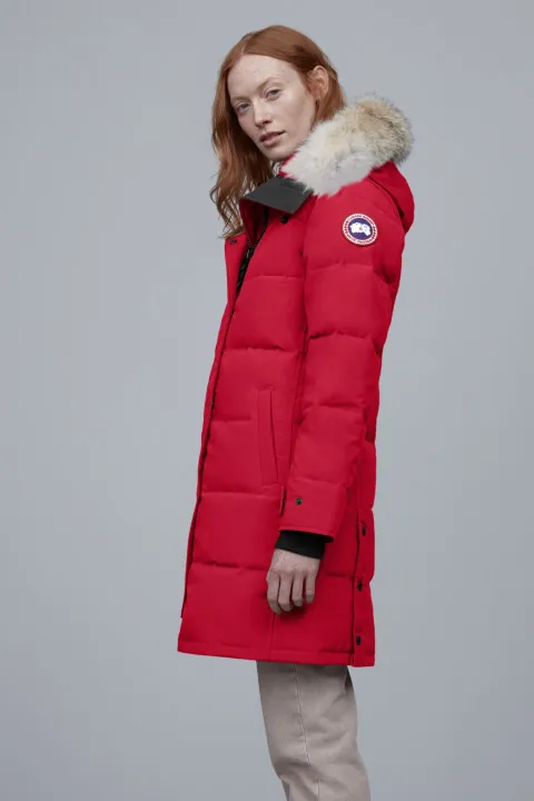 Canada Goose Women's Shelburne Parka With Hood Trim - A One Clothing