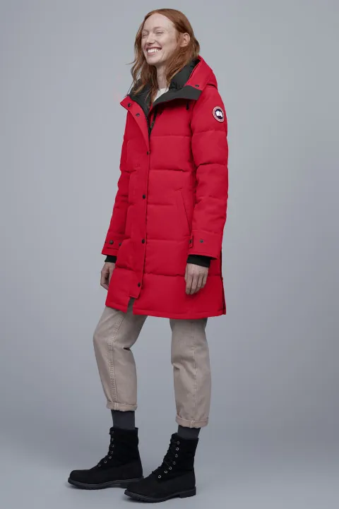 Canada Goose Women's Shelburne Parka With Hood Trim - A One Clothing