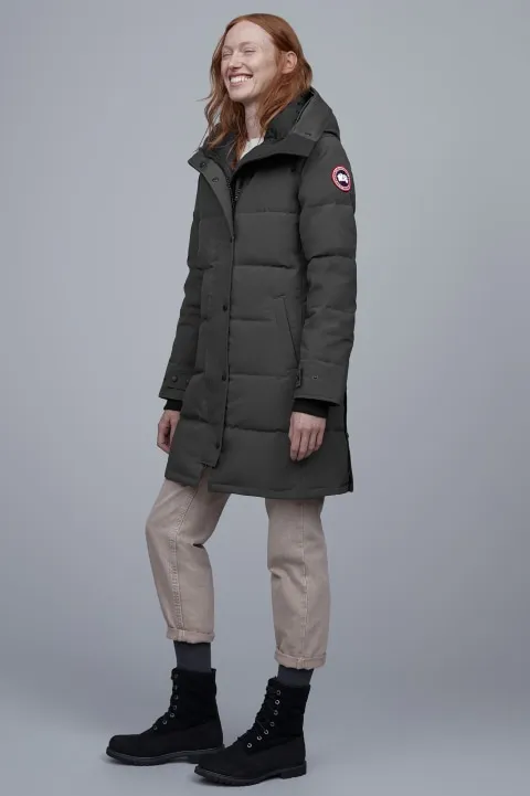 Canada Goose Women's Shelburne Parka With Hood Trim - A One Clothing