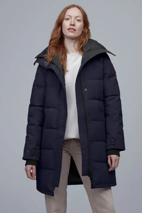 Canada Goose Women's Shelburne Parka With Hood Trim - A One Clothing