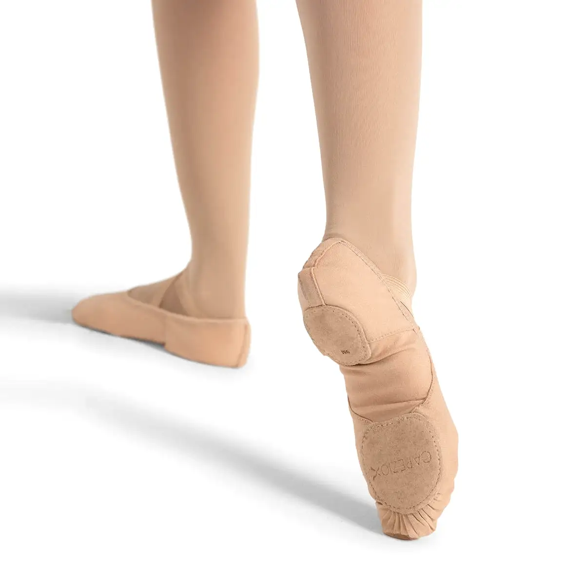 Capezio Adult Hanami Stretch Canvas Ballet Slippers - Nude