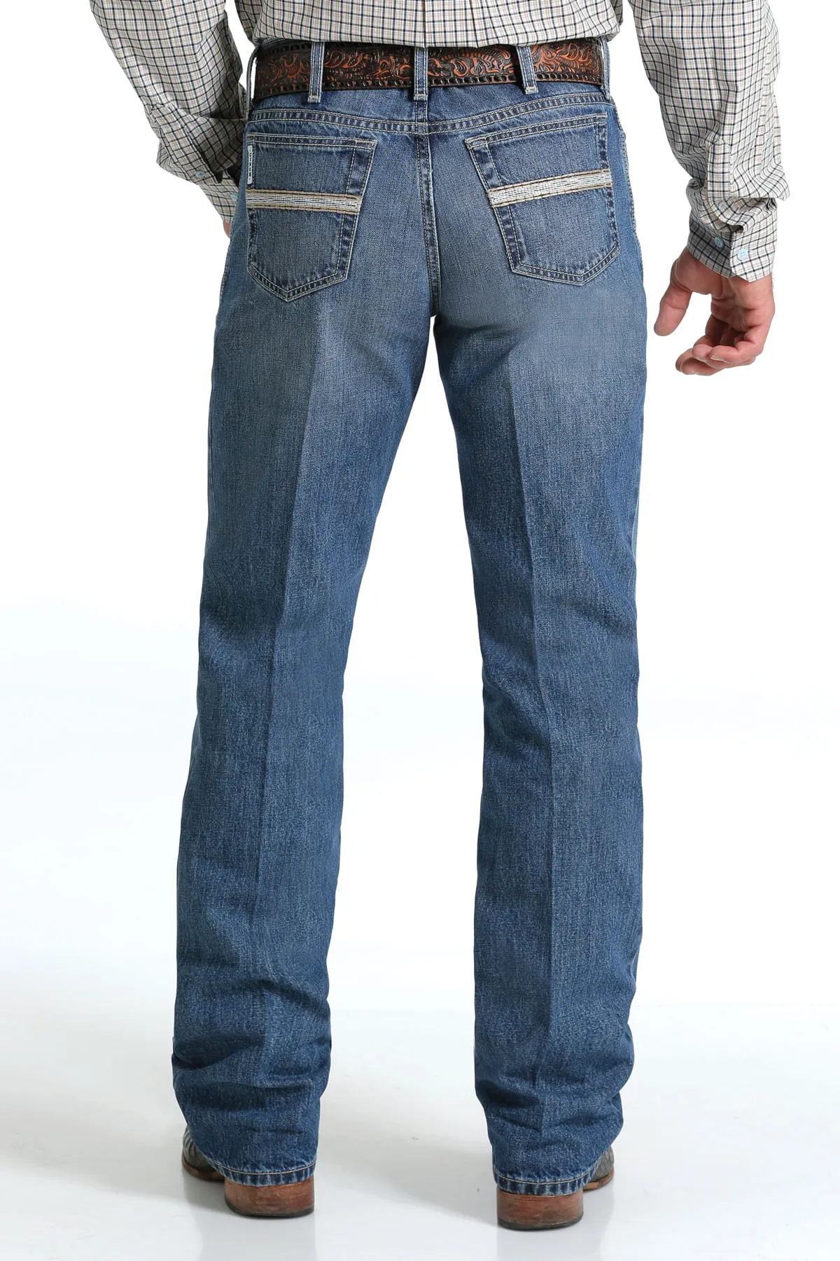 Cinch Mens White Label Medium Stone Jeans