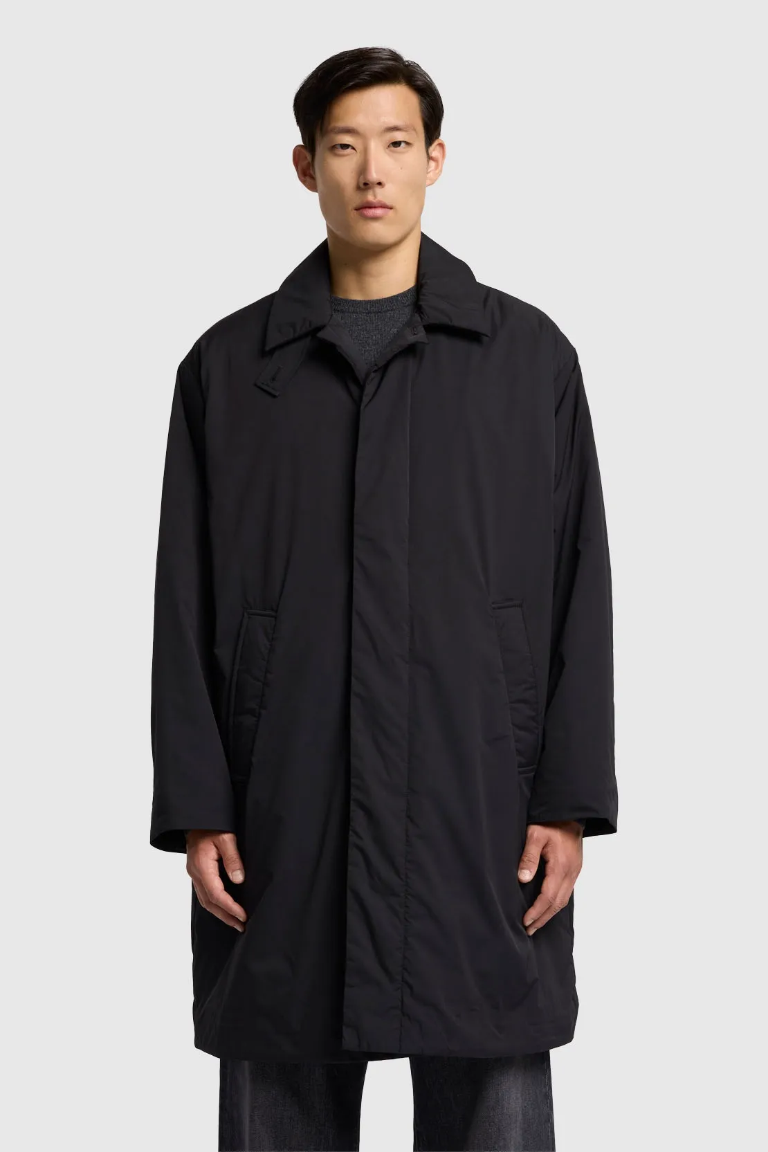 COAT NYLON BLACK