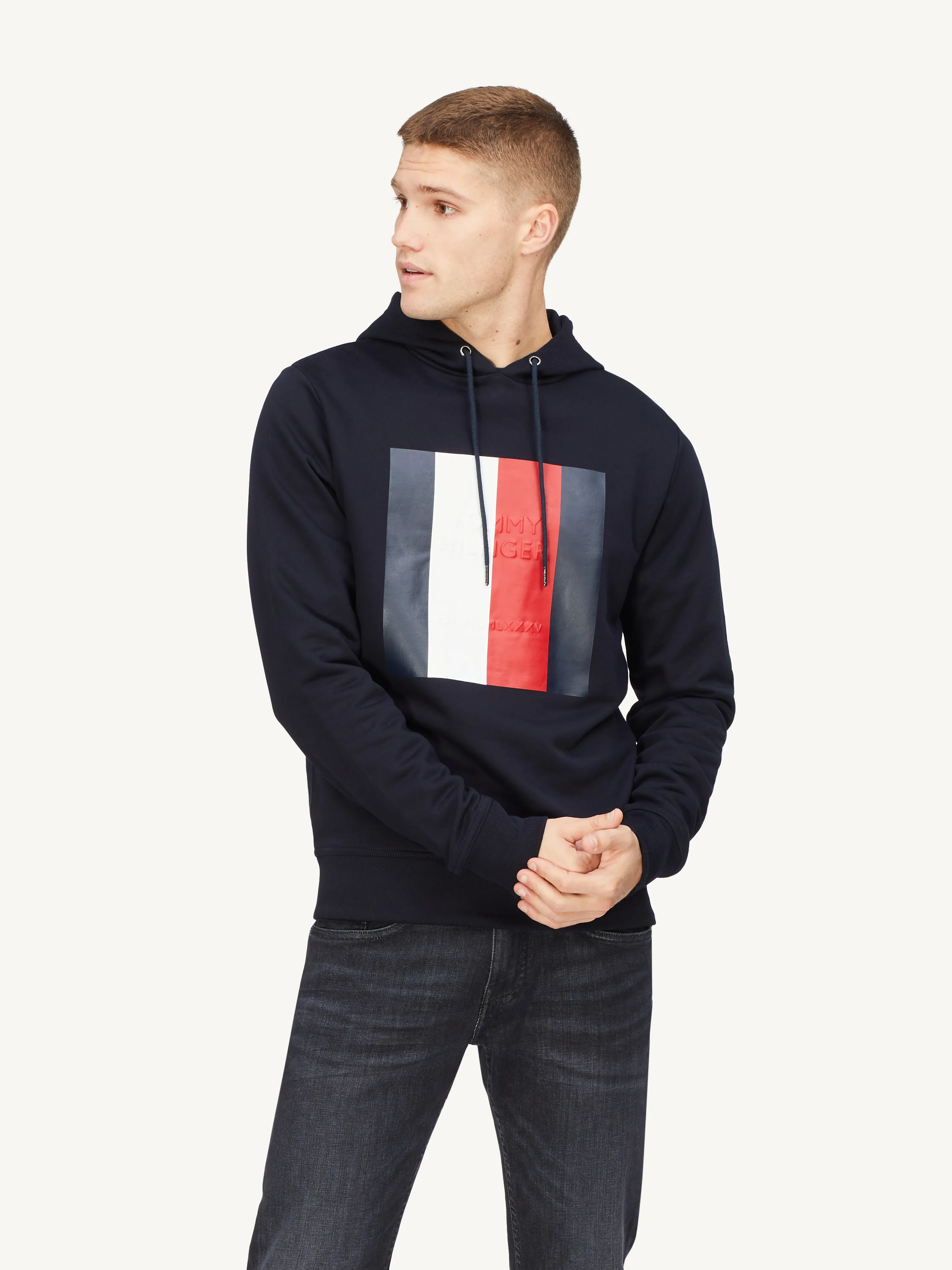 Cool Global Embossed Hoodie | Sweatshirts & Hoodies | Tommy Hilfiger