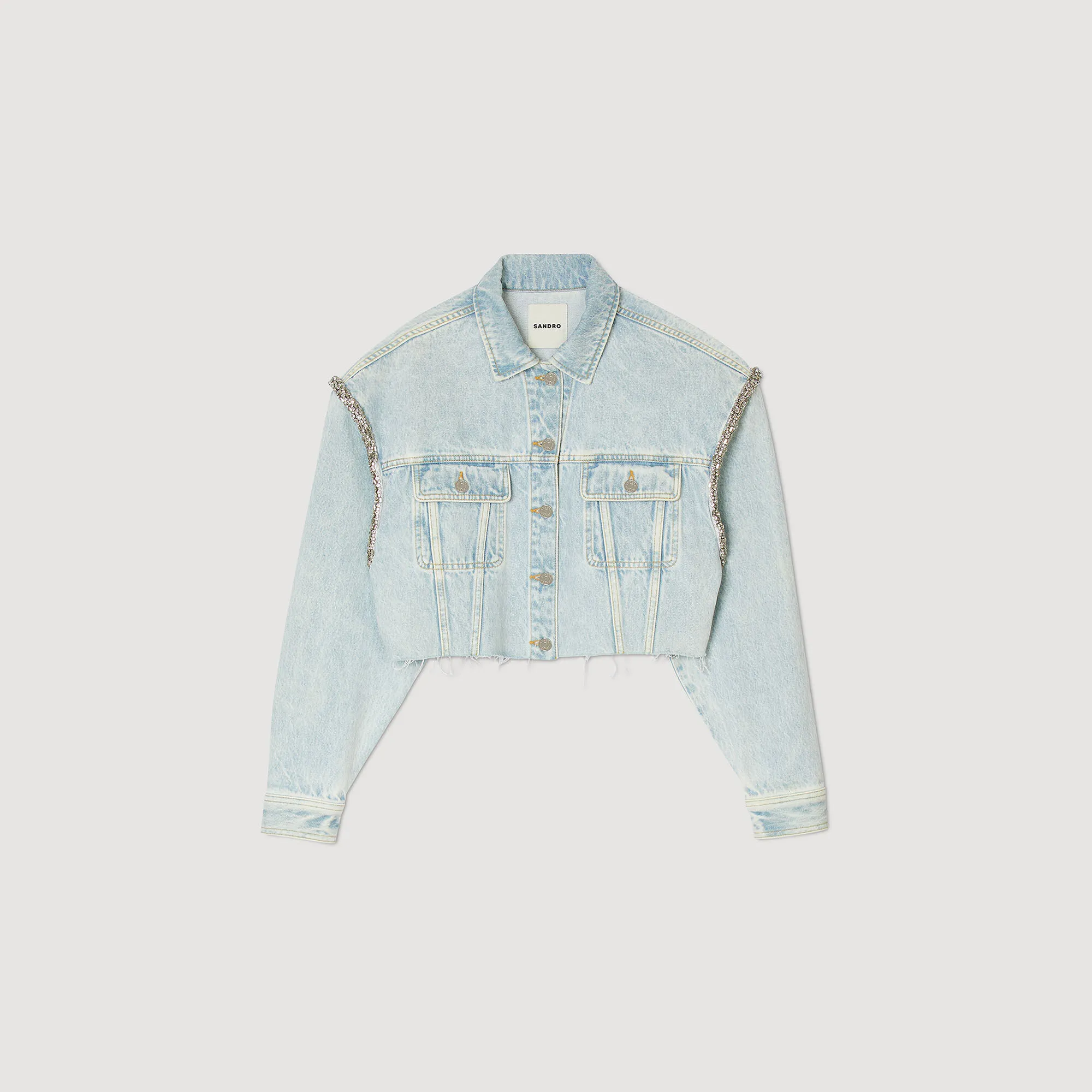 Cropped Denim Jacket