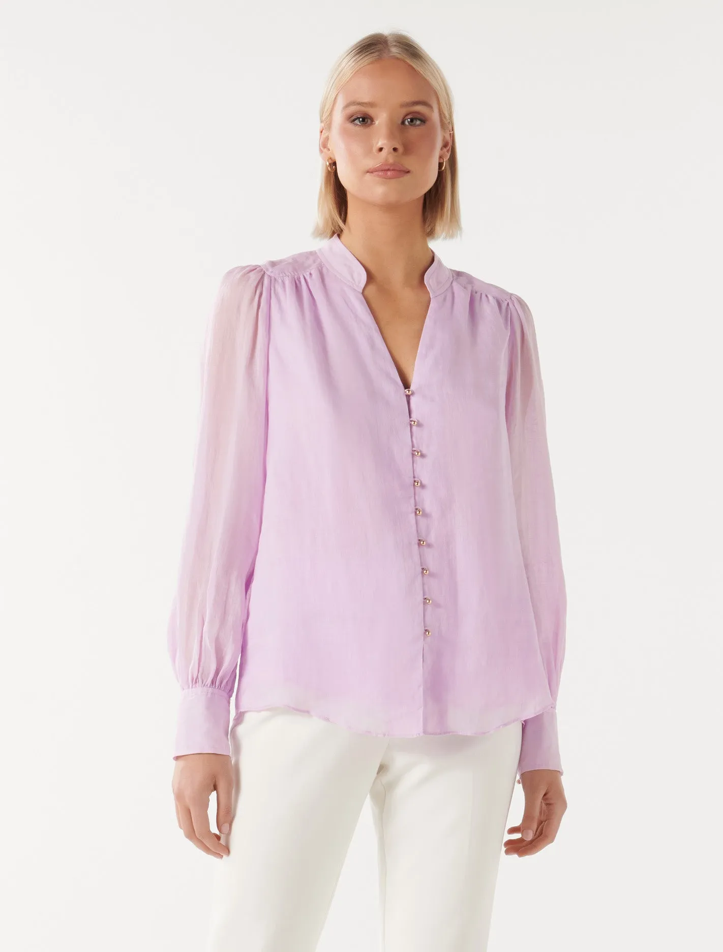 Delia Yoke Detail Blouse