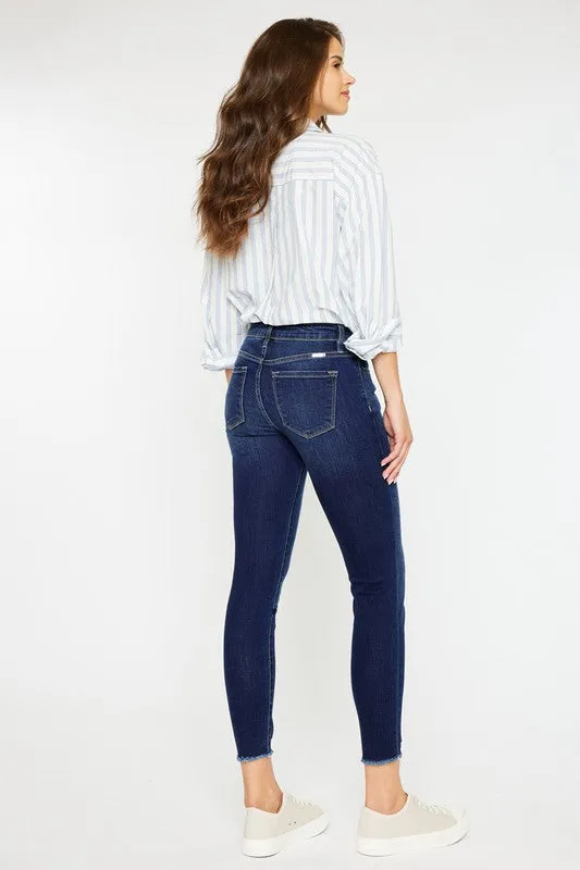 Eliza Mid Rise Ankle Skinny Jeans