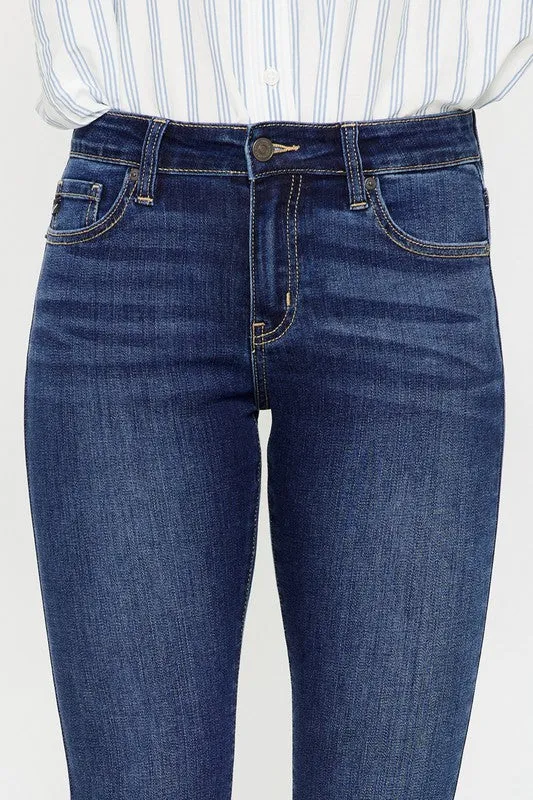 Eliza Mid Rise Ankle Skinny Jeans