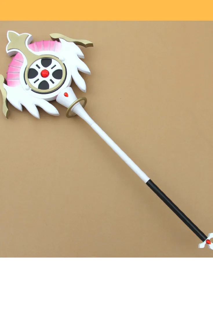 Elsword Elemental Master Aisha Angel Staff Cosplay Prop