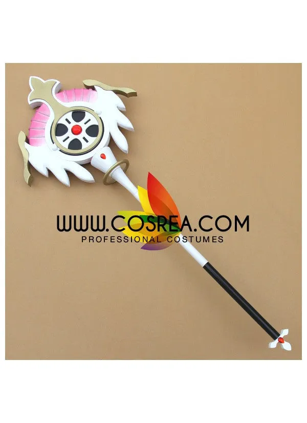 Elsword Elemental Master Aisha Angel Staff Cosplay Prop