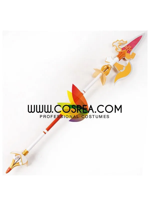 Elsword Sakra Devanam Lance Cosplay Prop