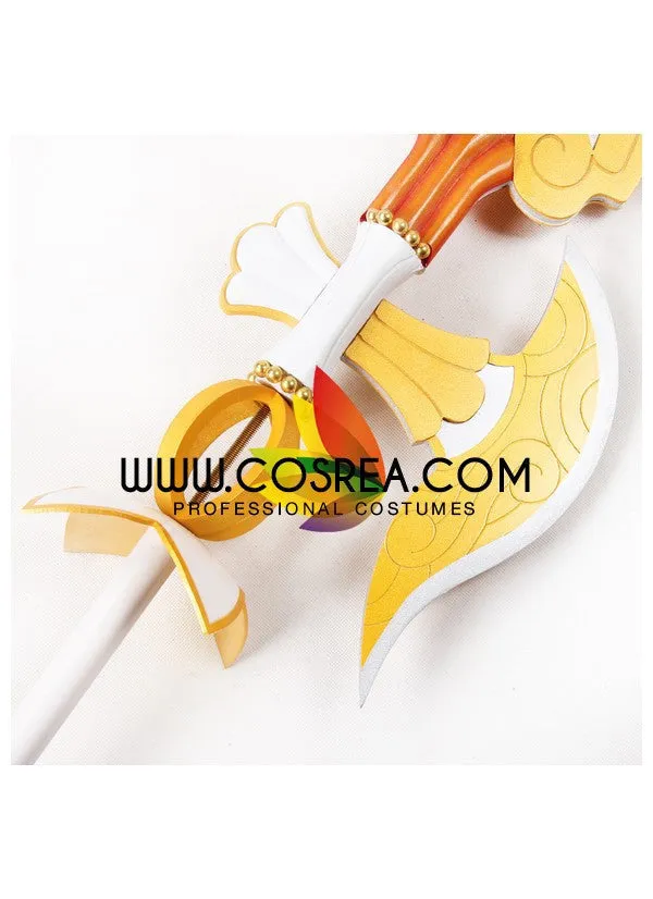 Elsword Sakra Devanam Lance Cosplay Prop