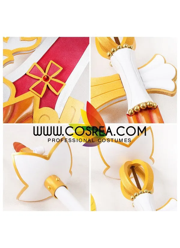 Elsword Sakra Devanam Lance Cosplay Prop