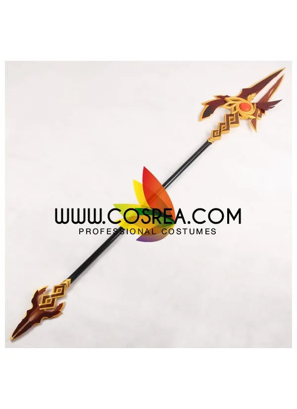 Elsword Yama Raja Lance Cosplay Prop