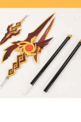 Elsword Yama Raja Lance Cosplay Prop