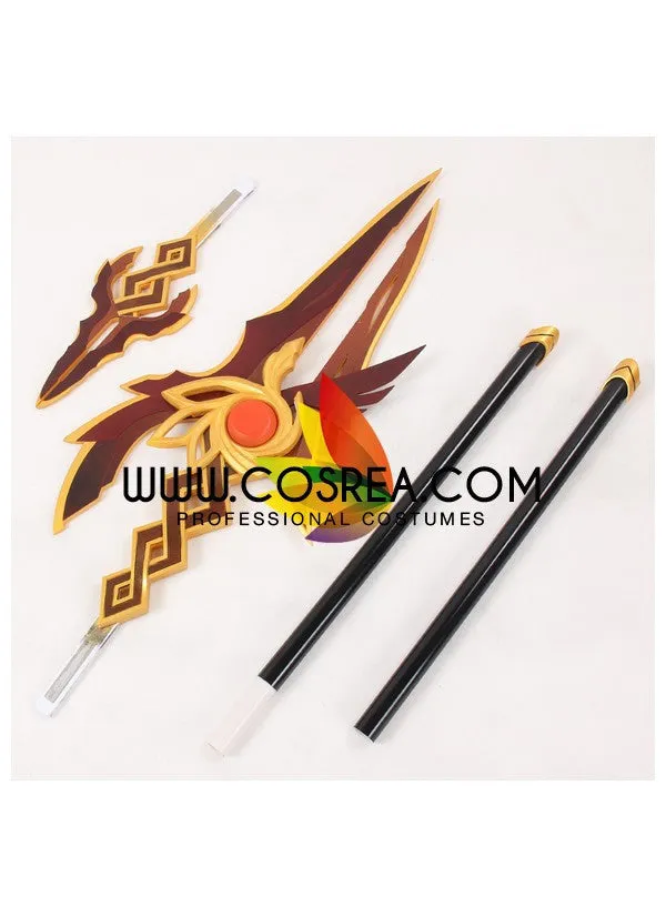 Elsword Yama Raja Lance Cosplay Prop