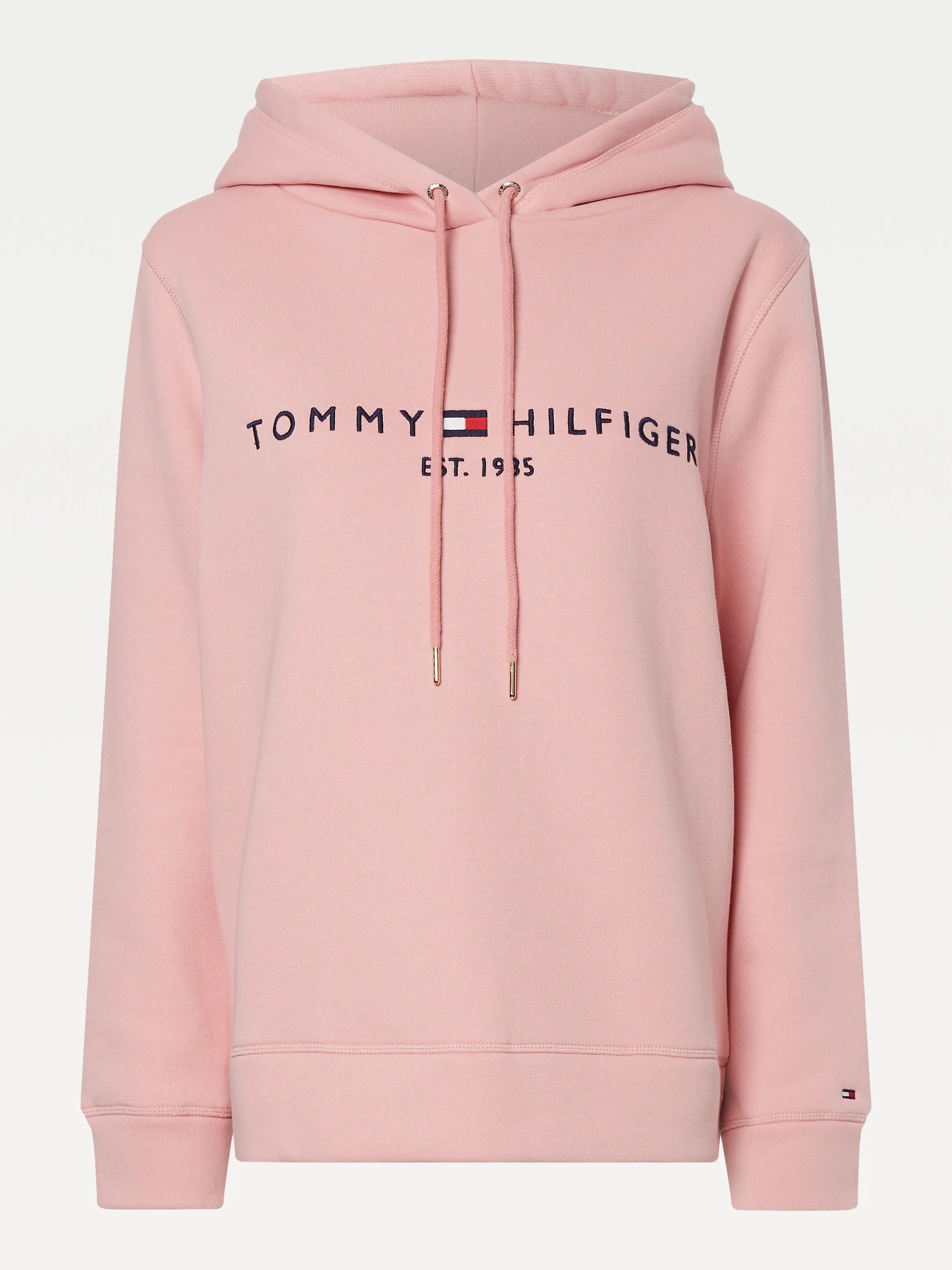 Essential Curve Logo Hoodie  |Sweatshirts & Hoodies | Tommy Hilfiger