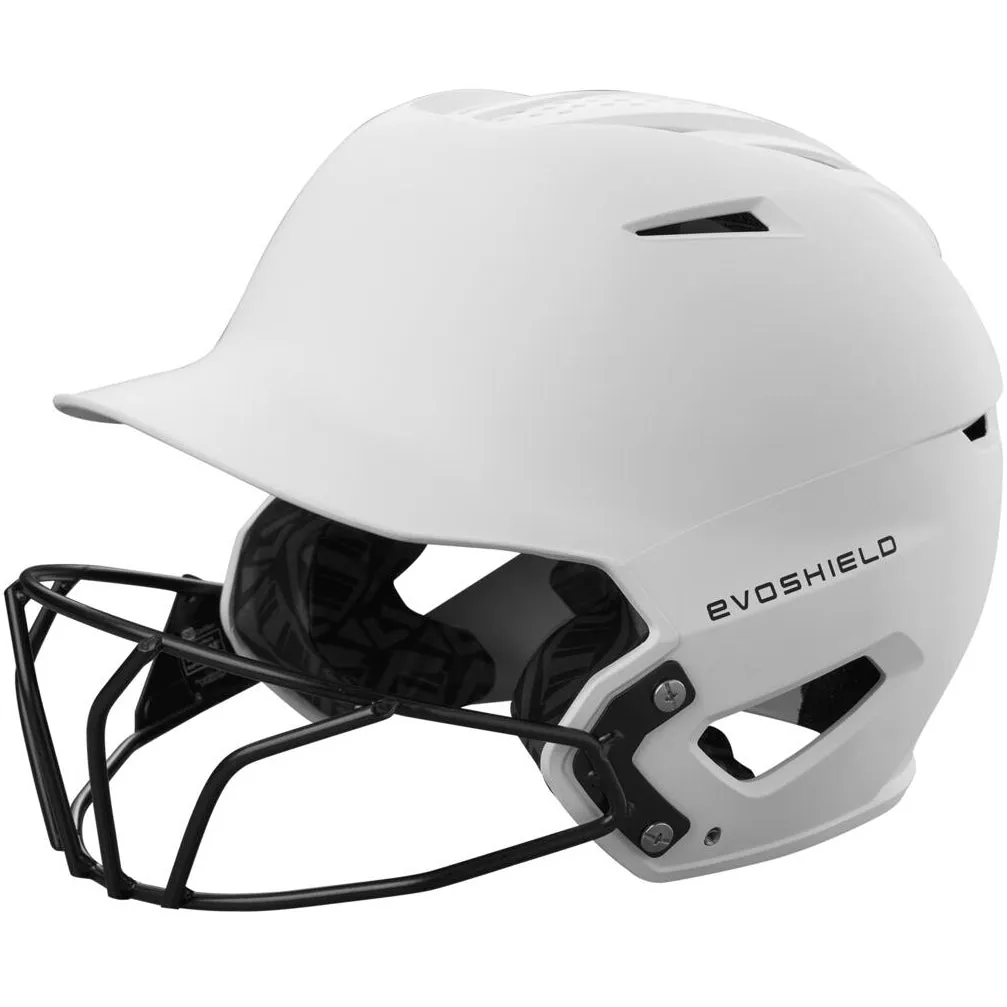 EvoShield XVT 2.0 Matte Batting Helmet with Fastpitch Mask: WB572570