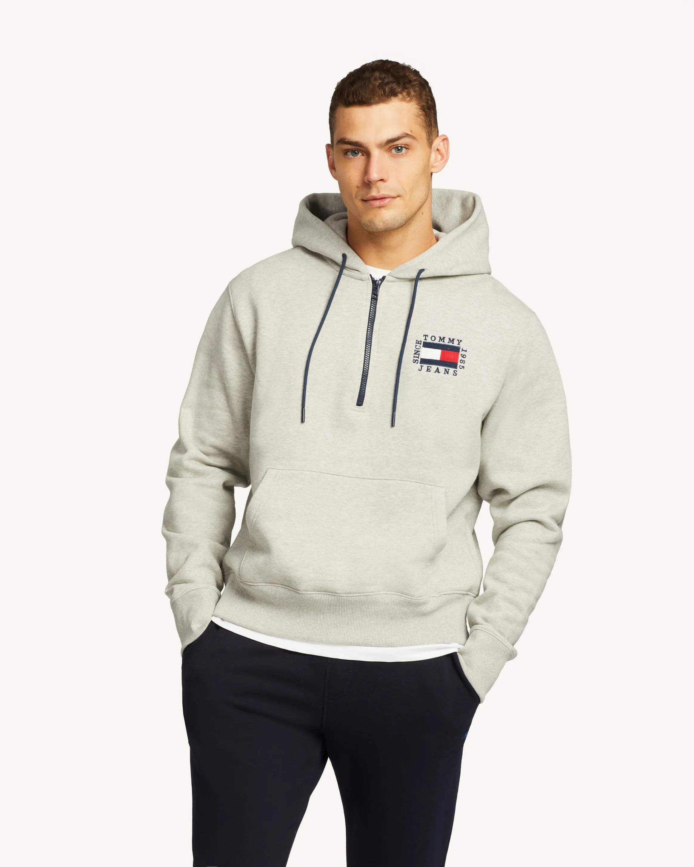 Flag Logo Organic Cotton Hoodie | Hoodies | Tommy Hilfiger