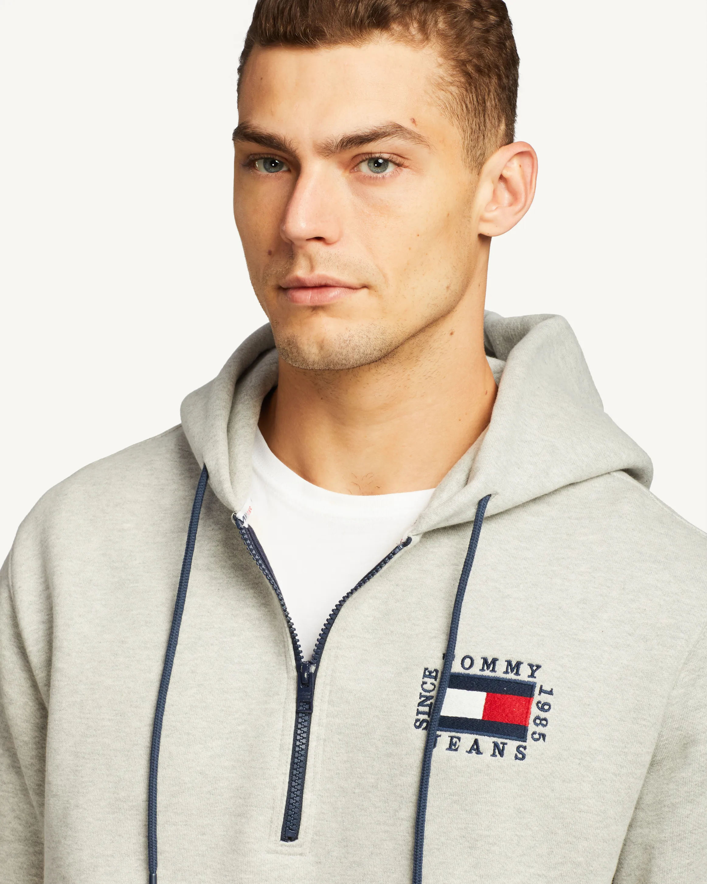 Flag Logo Organic Cotton Hoodie | Hoodies | Tommy Hilfiger