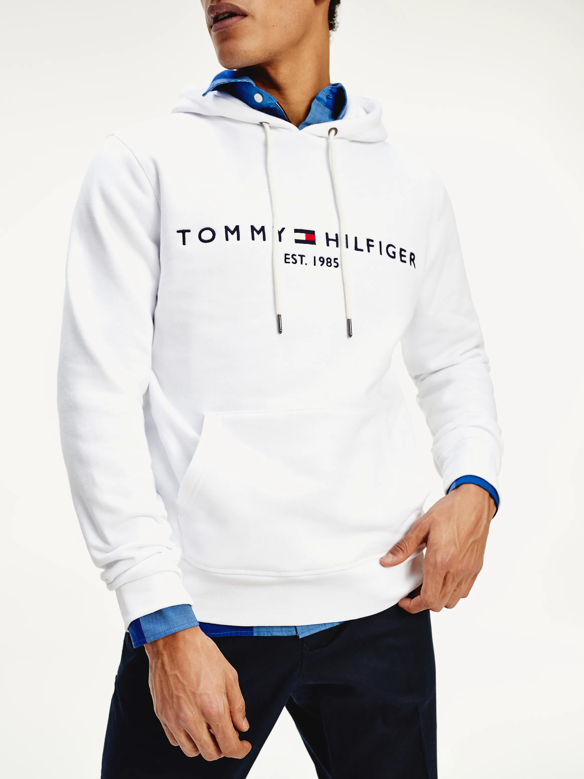 Flex Logo Hoodie |  Sweatshirts & Hoodies |  Tommy Hilfiger