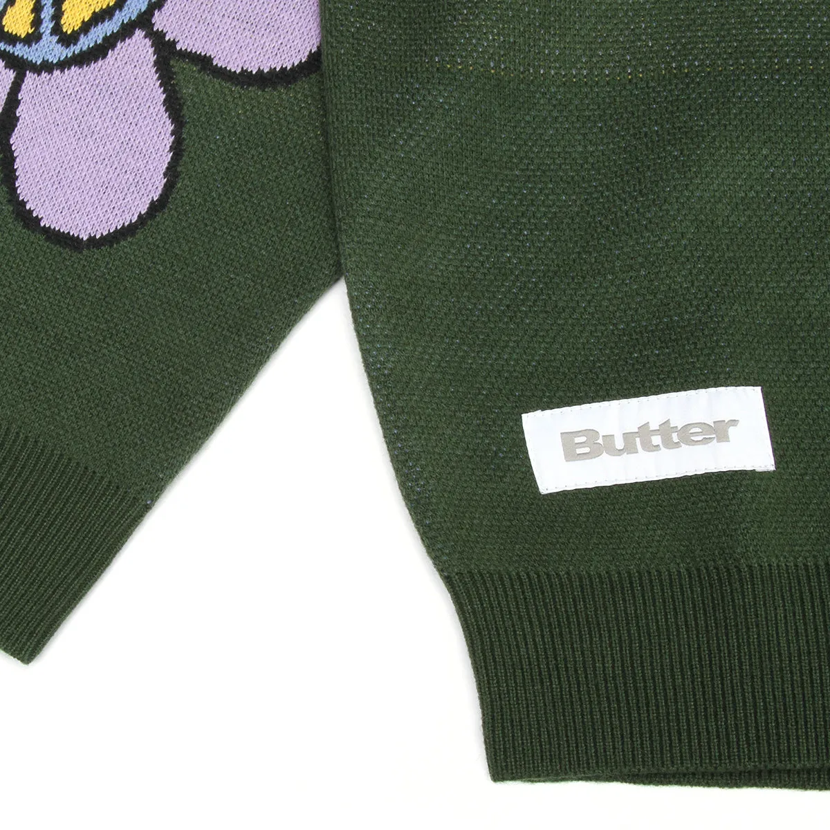 Flowers Knitted Sweater