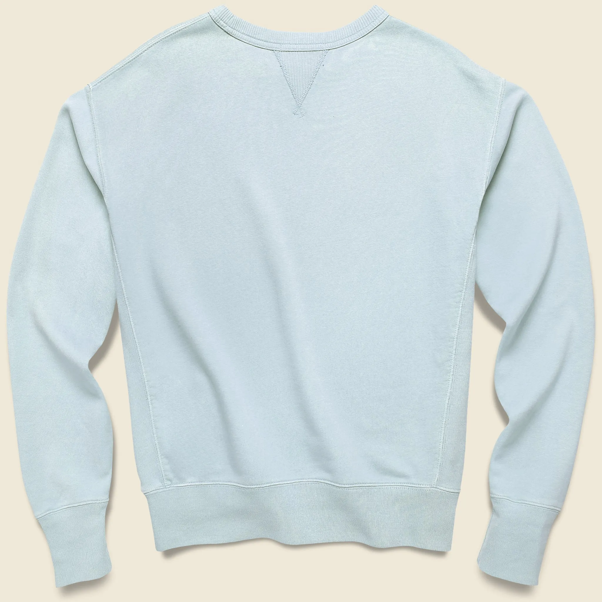 French Terry Graphic Sweatshirt - Blue