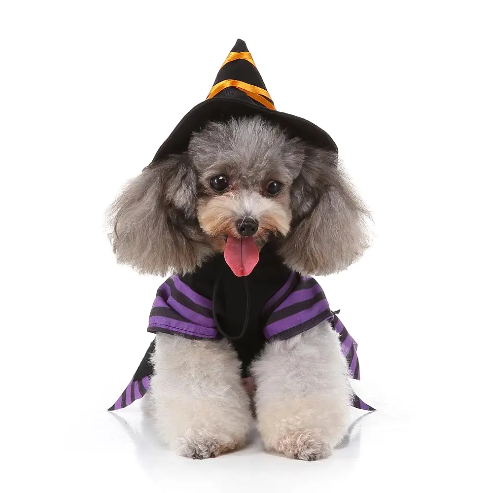 Funny Halloween Pet Cat Clothes For Small Dog Clothing Dress Up Outfit Cosplay Cat Costume Christmas Party Pet Supplies Dog Coat