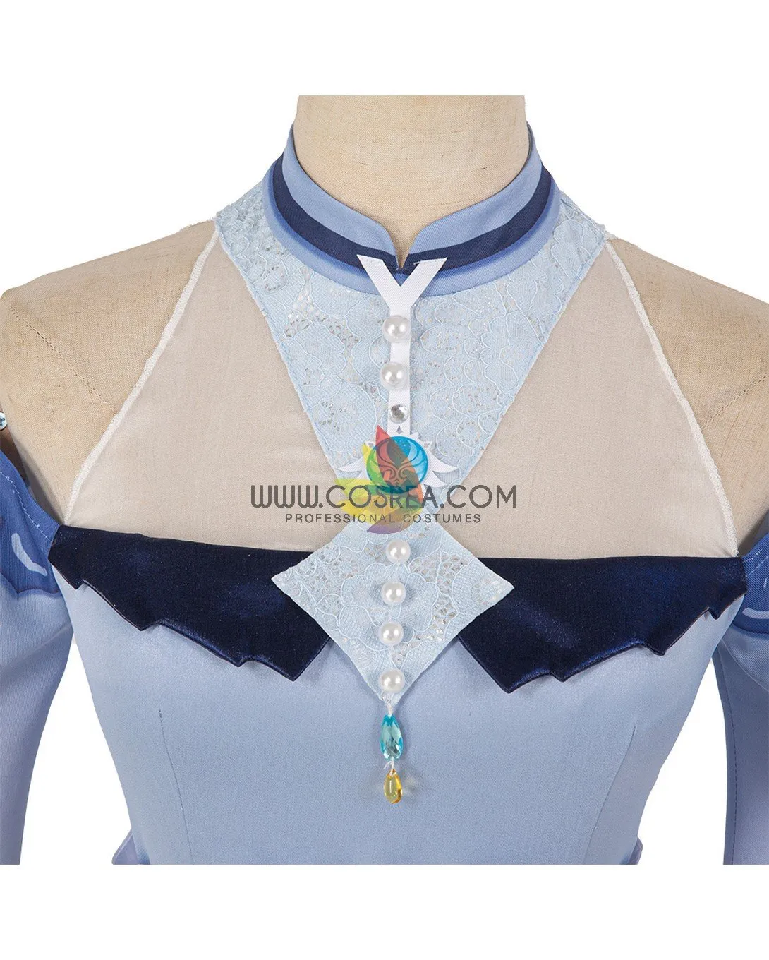 Genshin Impact Jean Sea Breeze Dandelion Summer Outfit Limited Custom Sizing Cosplay Costume