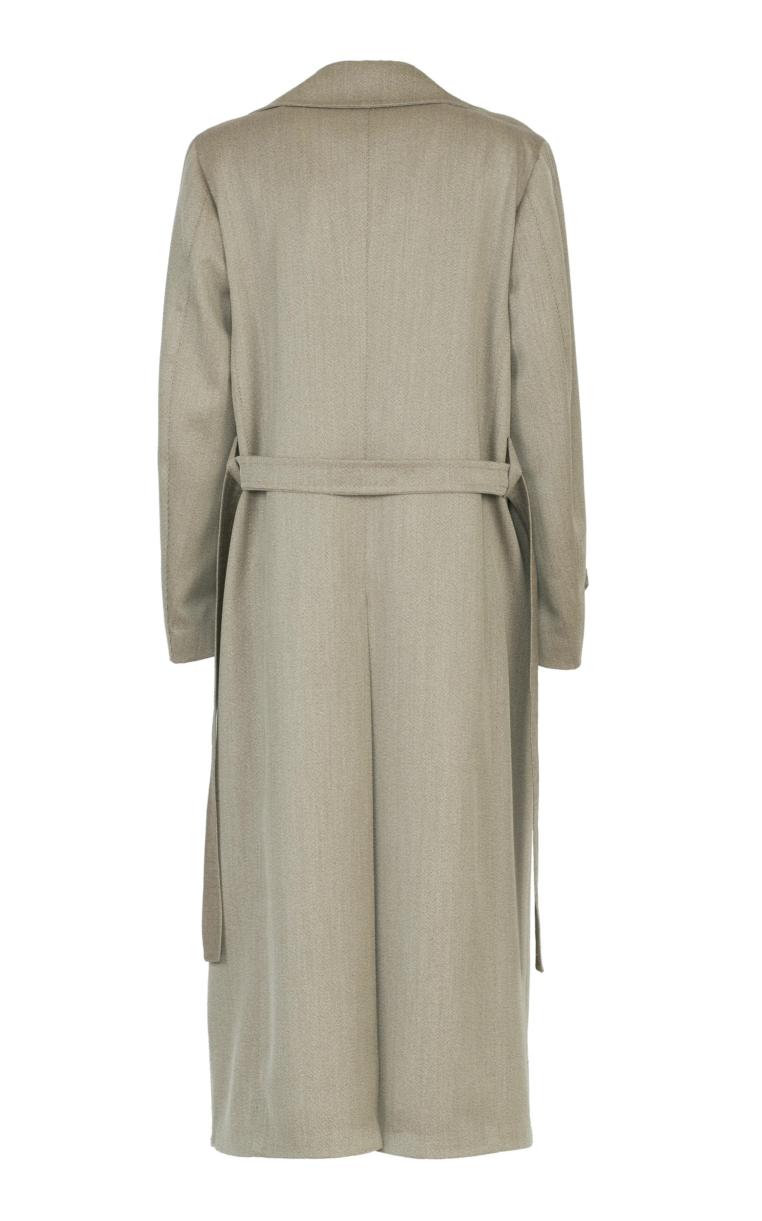 Giuliva Heritage The Christie Wool-Twill Trench Coat