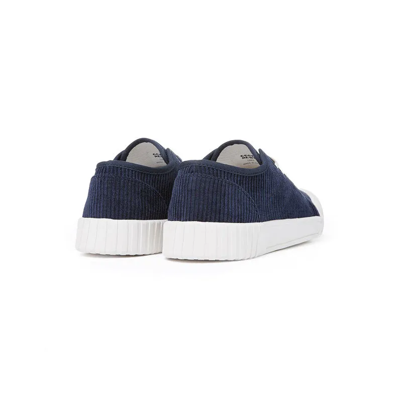 GOOD NEWS LONDON Rhubarb Low - Navy Corduroy