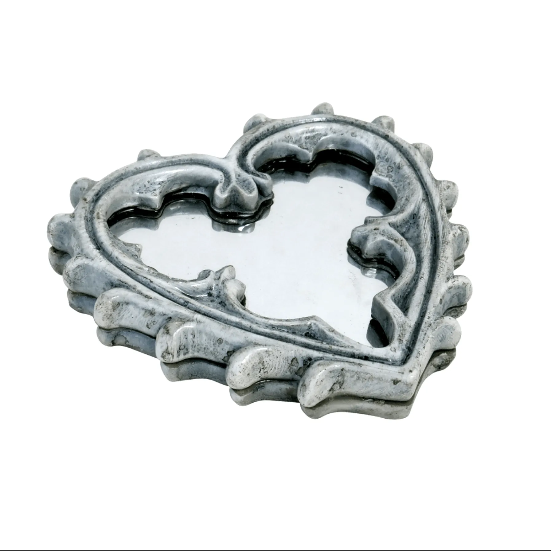 Gothic Heart Compact Mirror