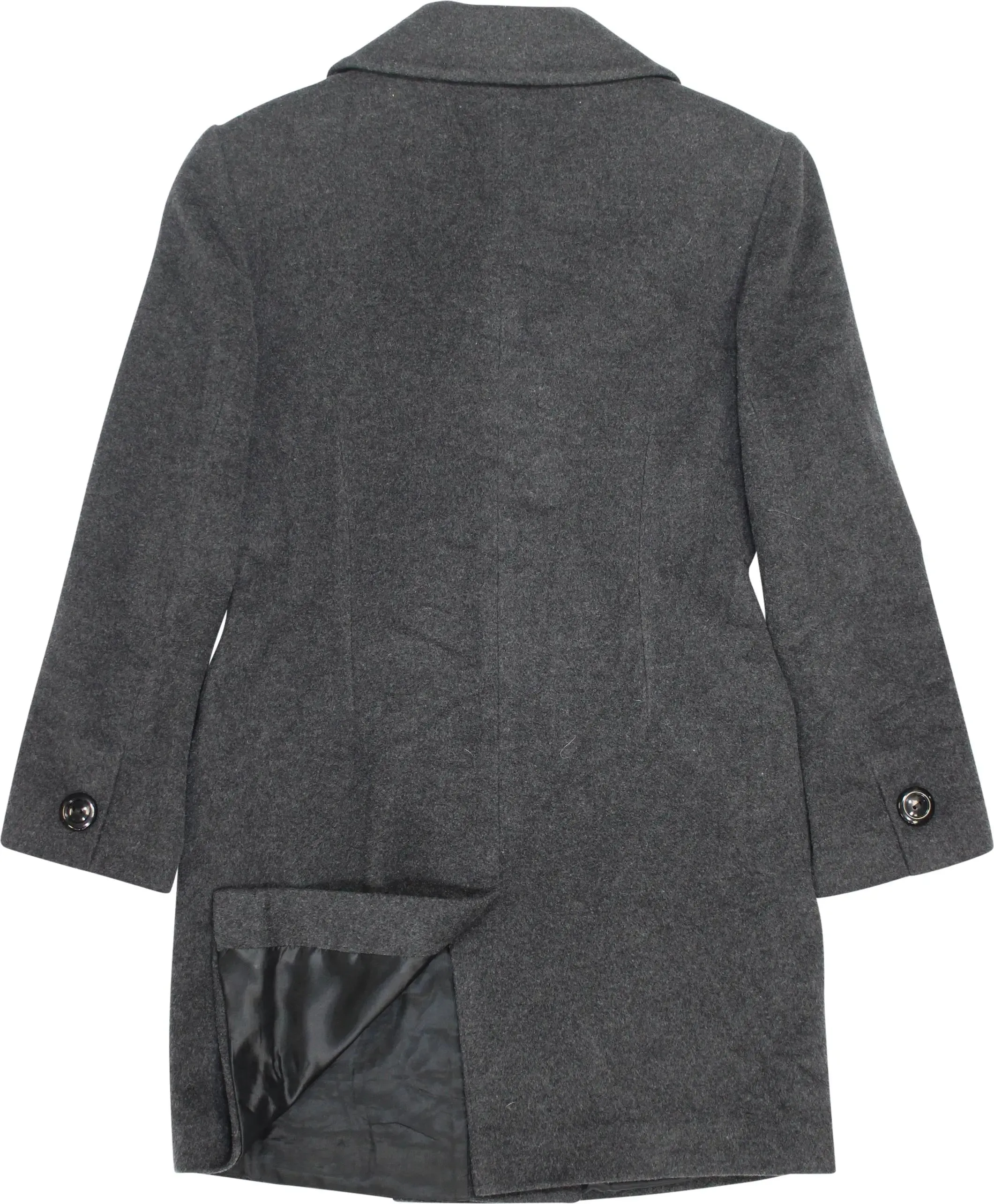 Grey Cashmere Coat | ThriftTale