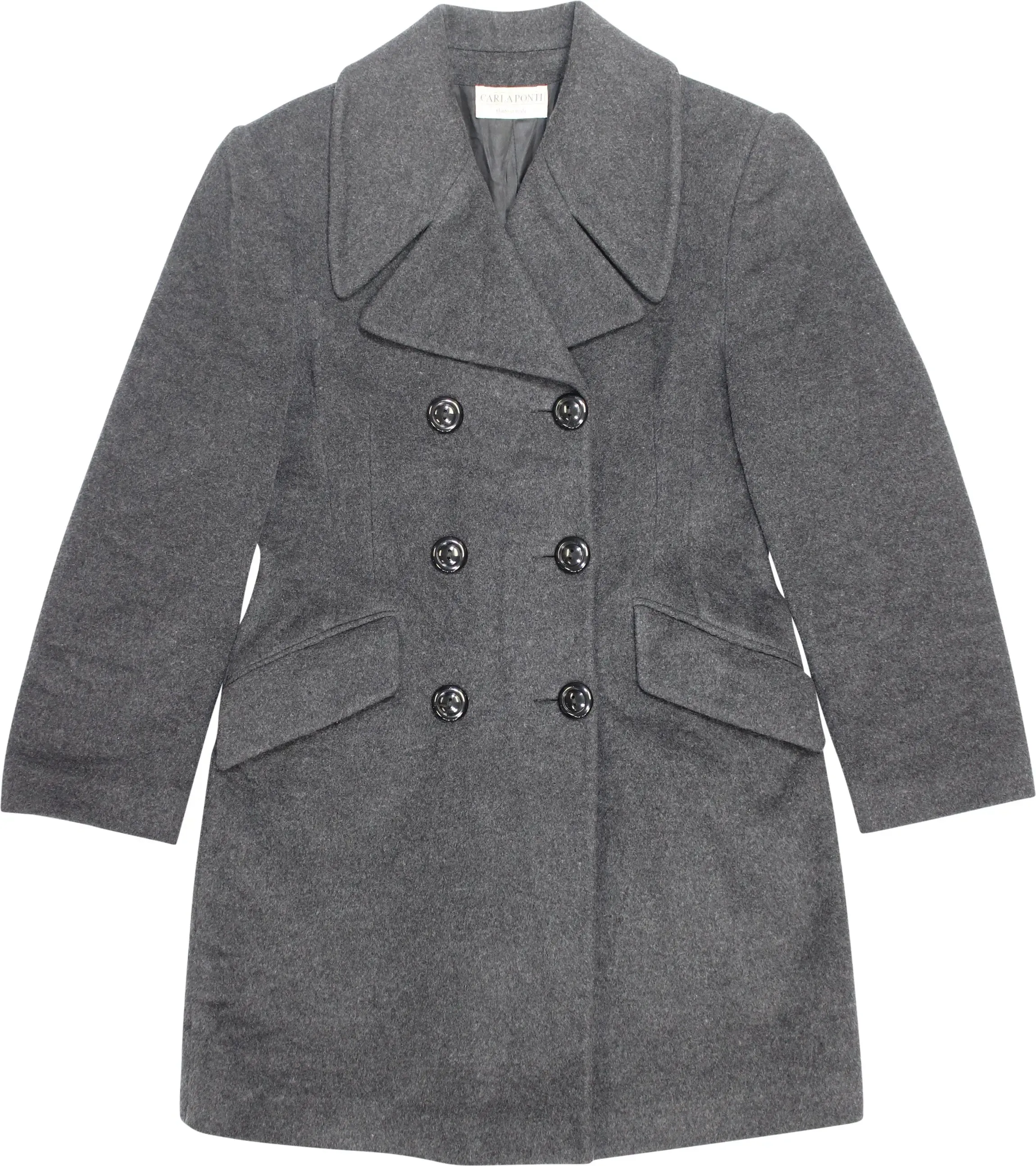 Grey Cashmere Coat | ThriftTale