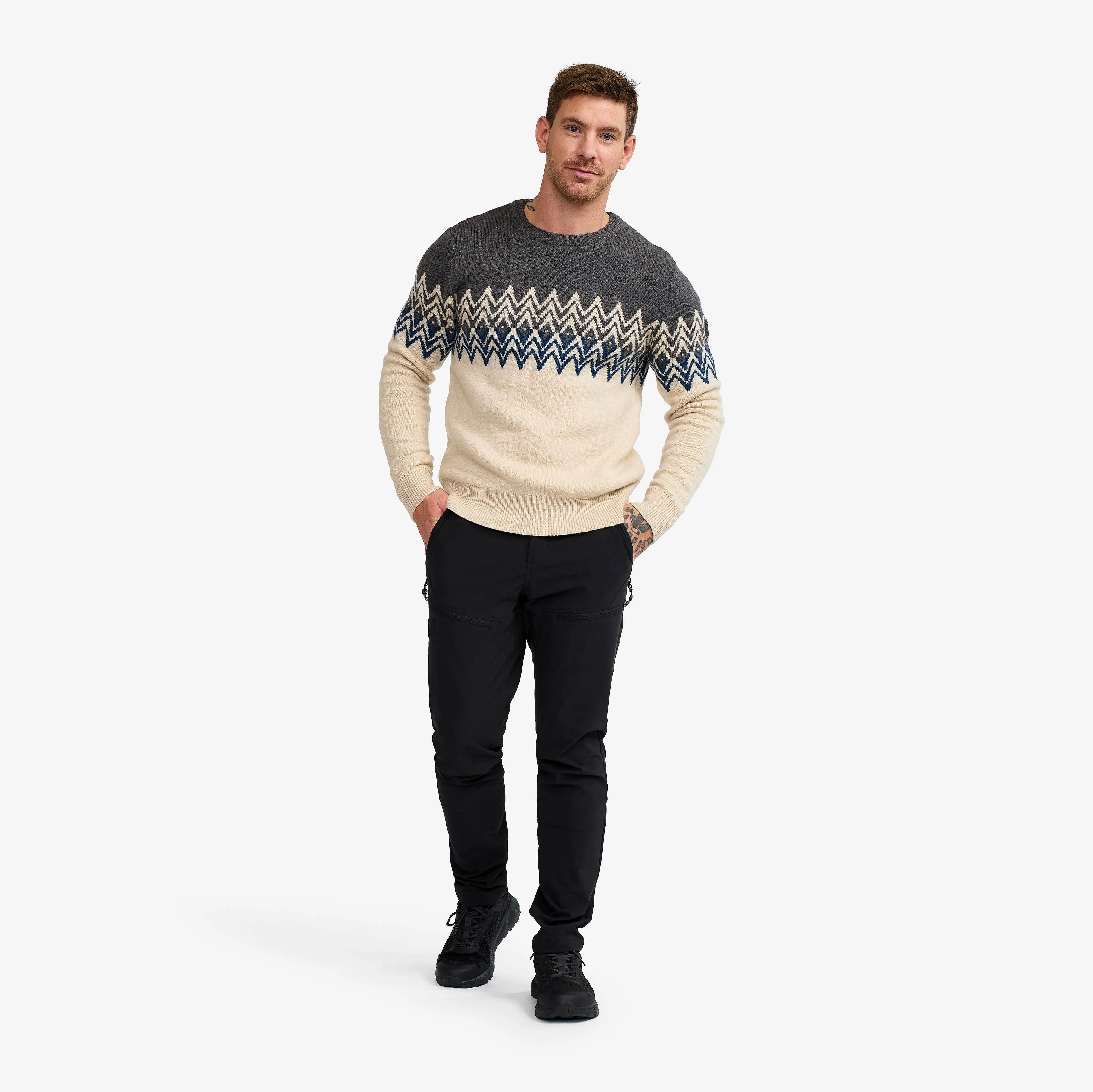 Heavy Knit Sweater Men