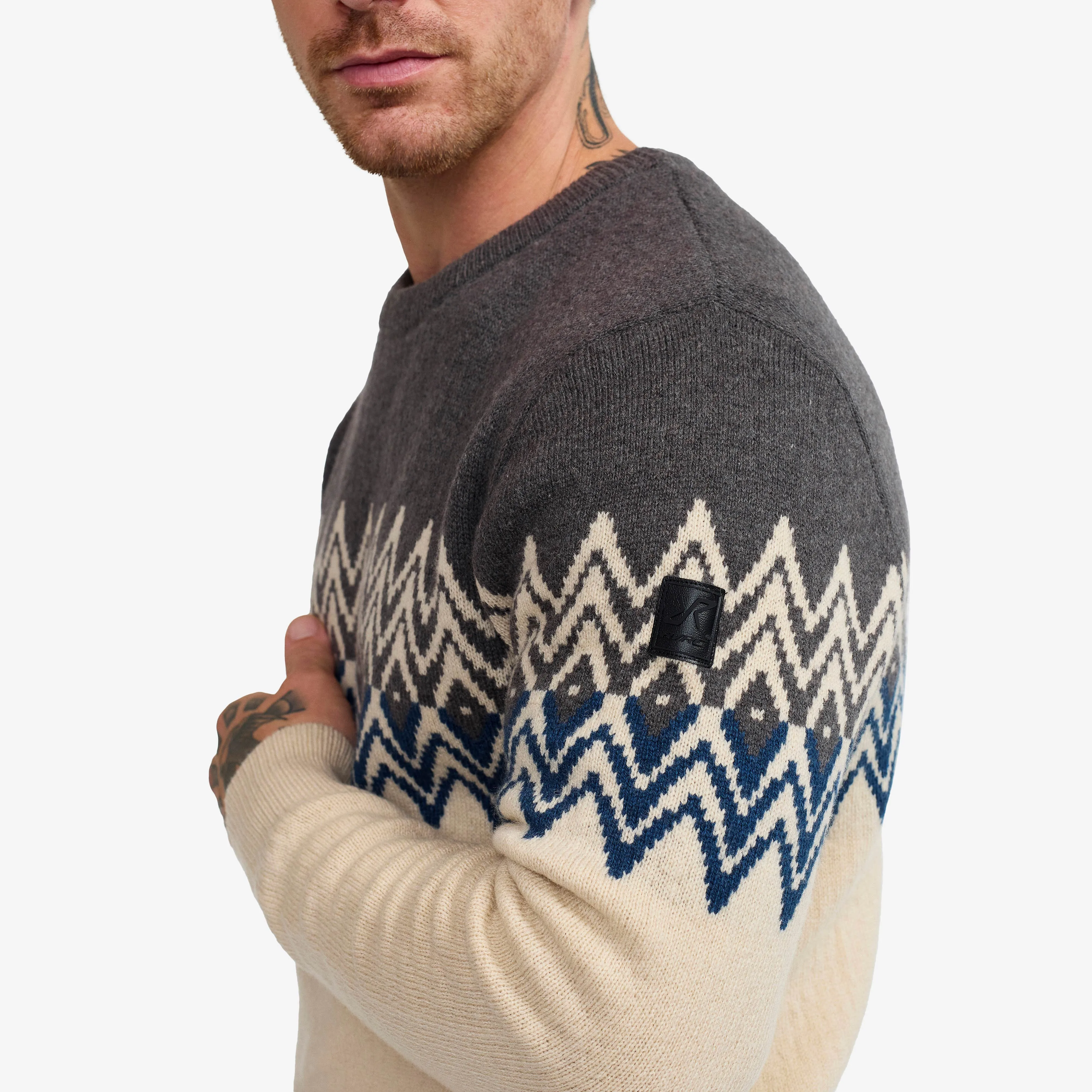 Heavy Knit Sweater Men