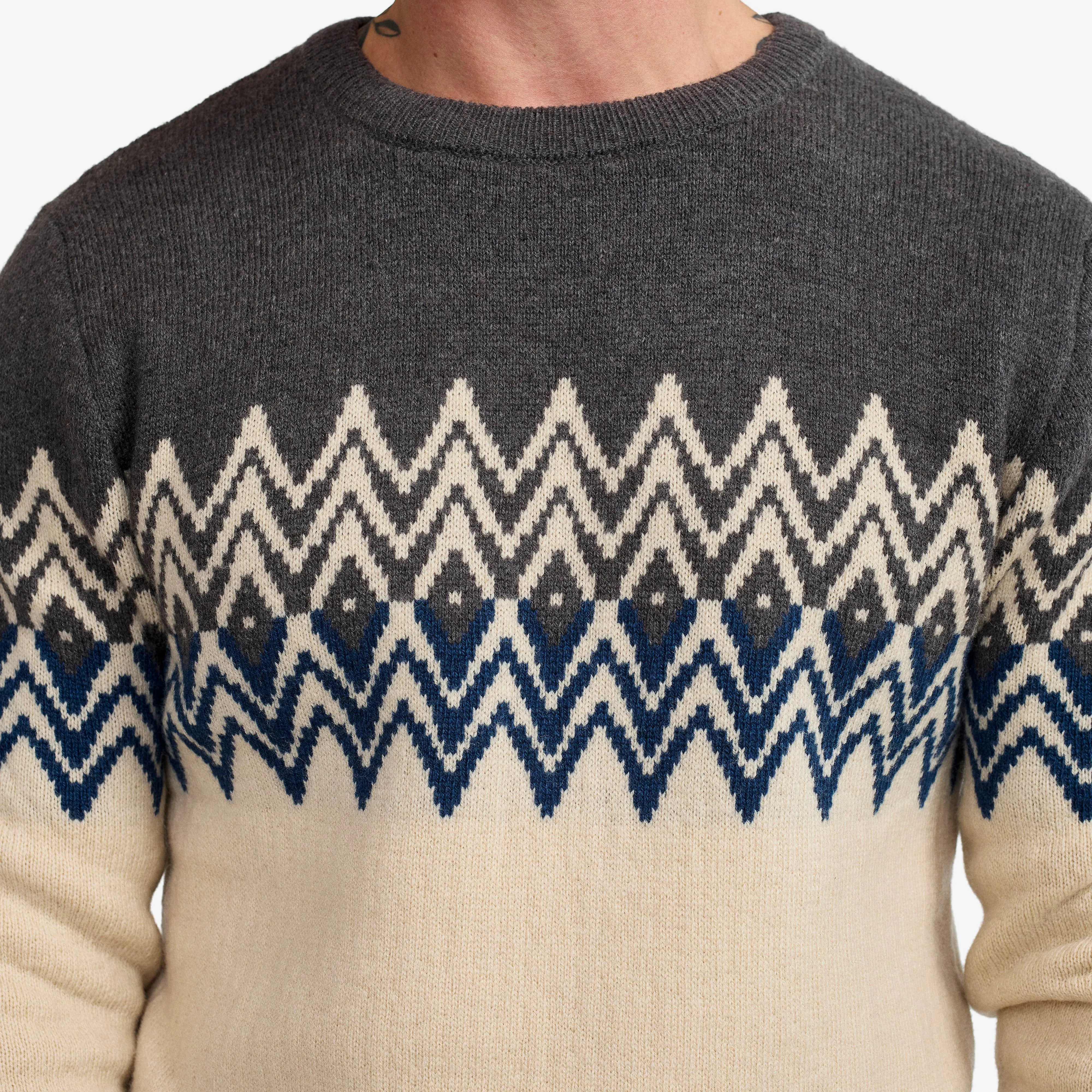 Heavy Knit Sweater Men