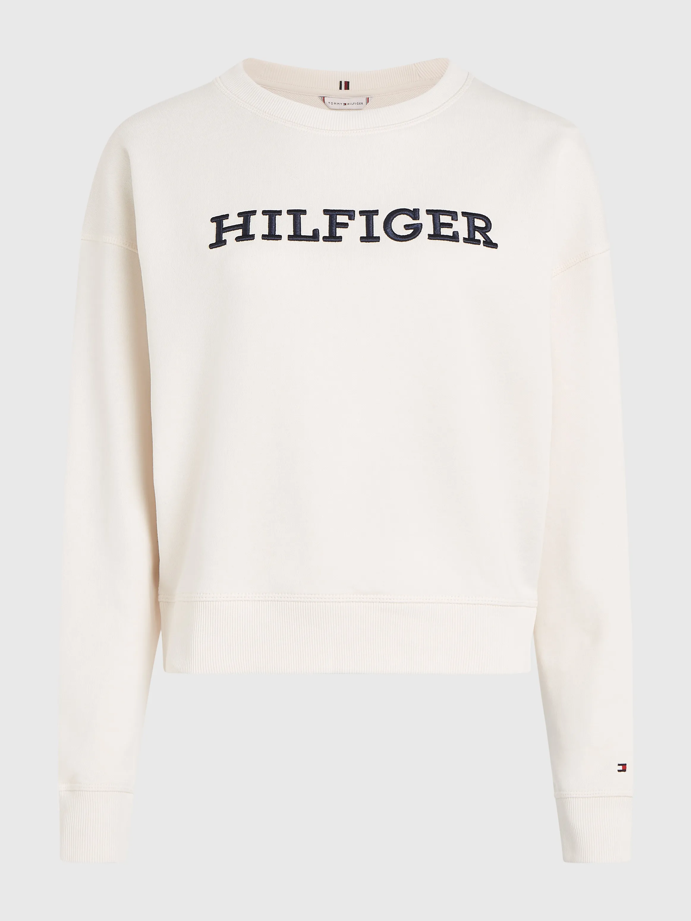 Hilfiger Monotype Embroidery Sweatshirt | Sweatshirts & Hoodies | Tommy Hilfiger