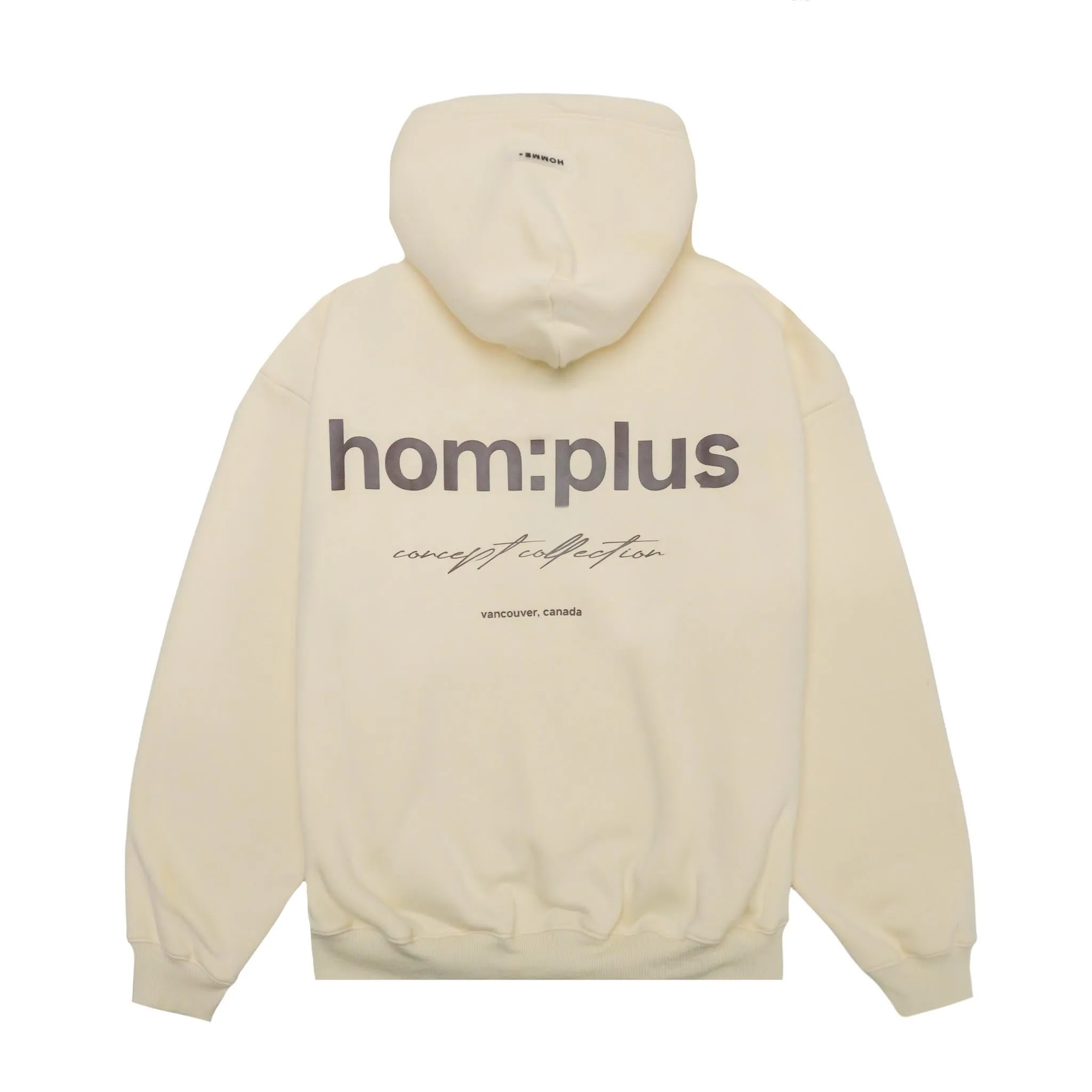 HOMME+ HOM:plus Hoodie Vanilla