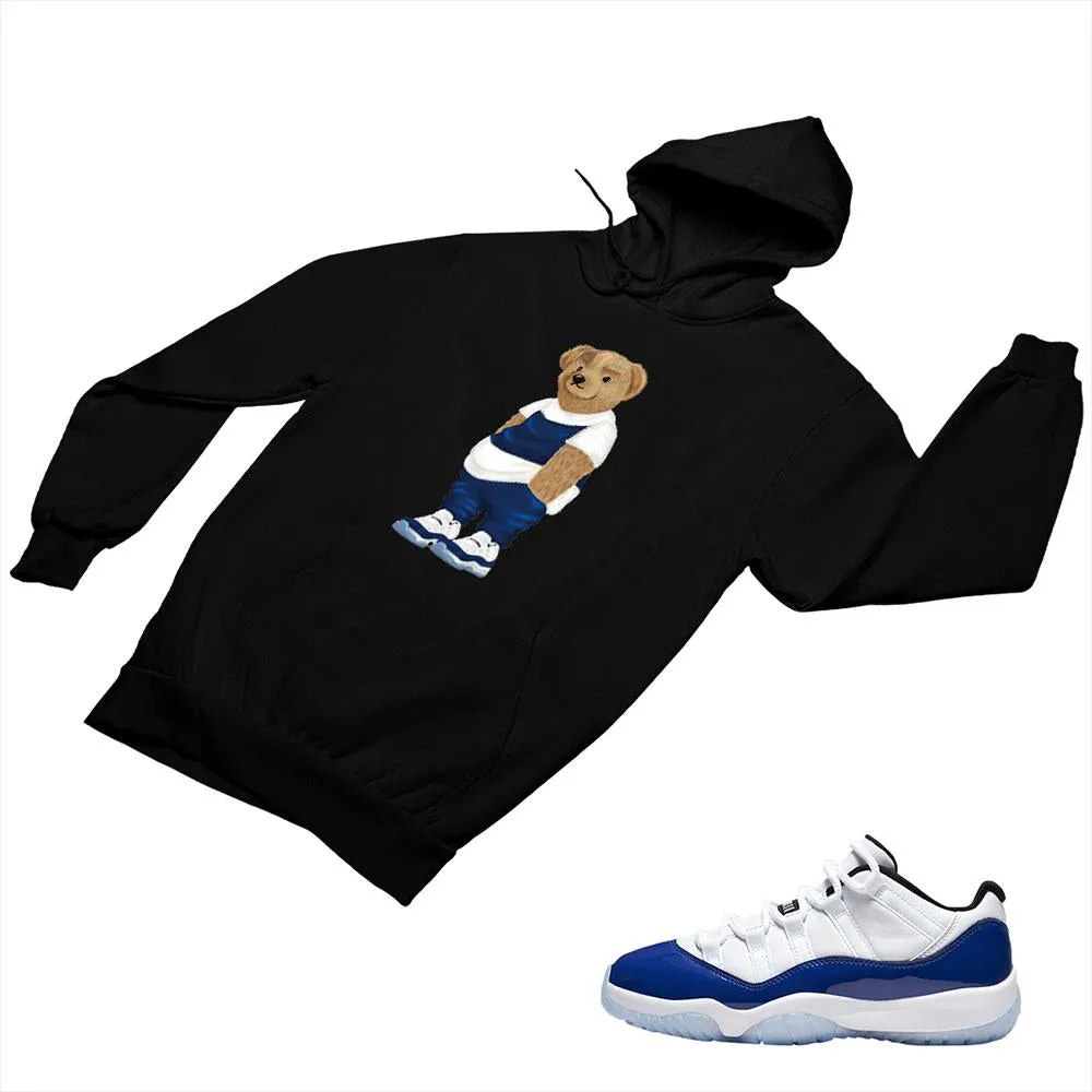 Jordan 11 Concord Matching Custom Designed Hoodies JD 11-5-6-18