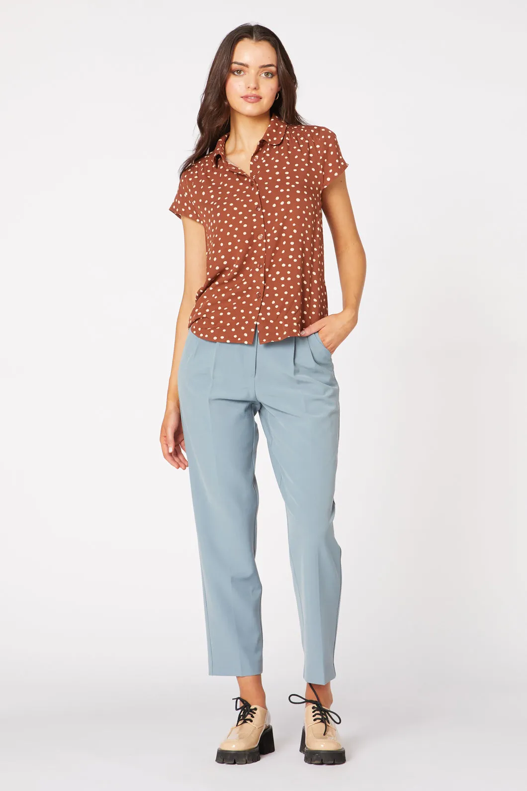 Juliette Spot Blouse